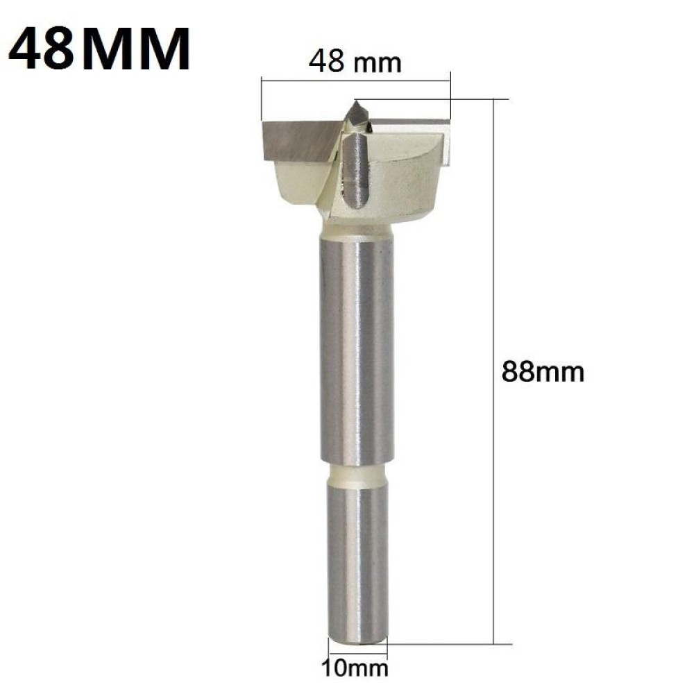 48mm Woodworking Drill Bit Hole Opener Round Lengthened Wooden Door Drill