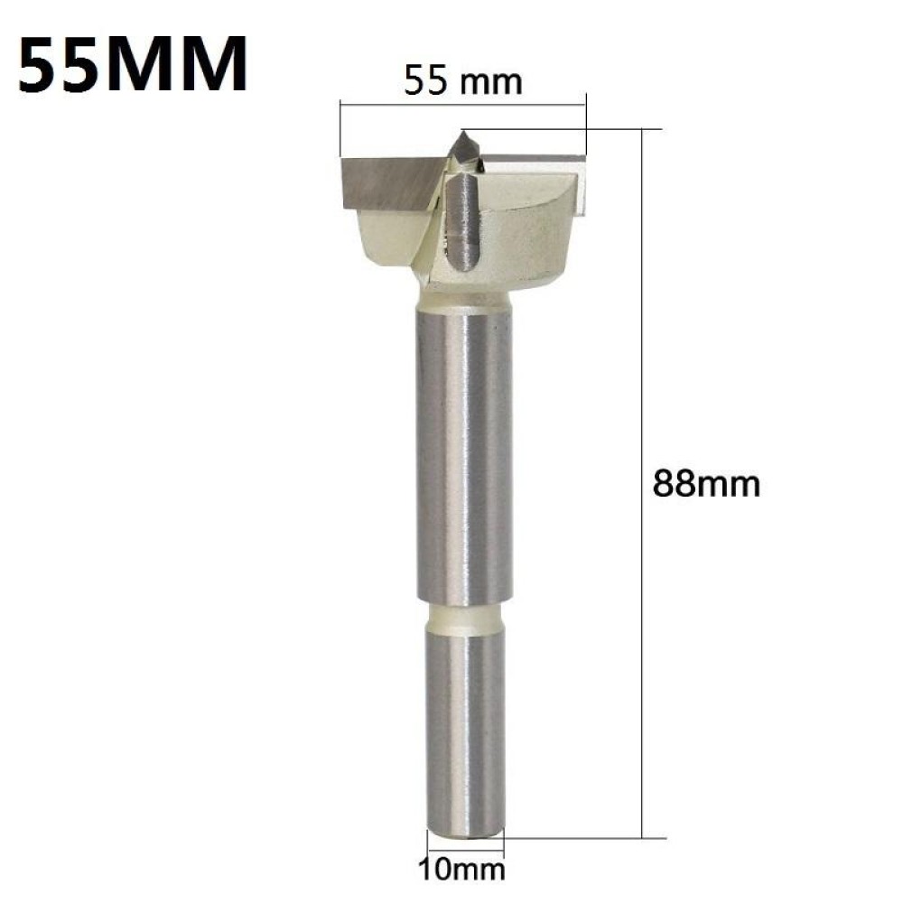 55mm Woodworking Drill Bit Hole Opener Round Lengthened Wooden Door Drill