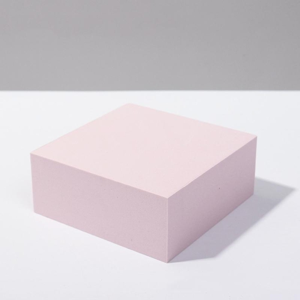 8 PCS Geometric Cube Photo Props Decorative Ornaments Photography Platform, Colour: Small Light Pink Rectangular