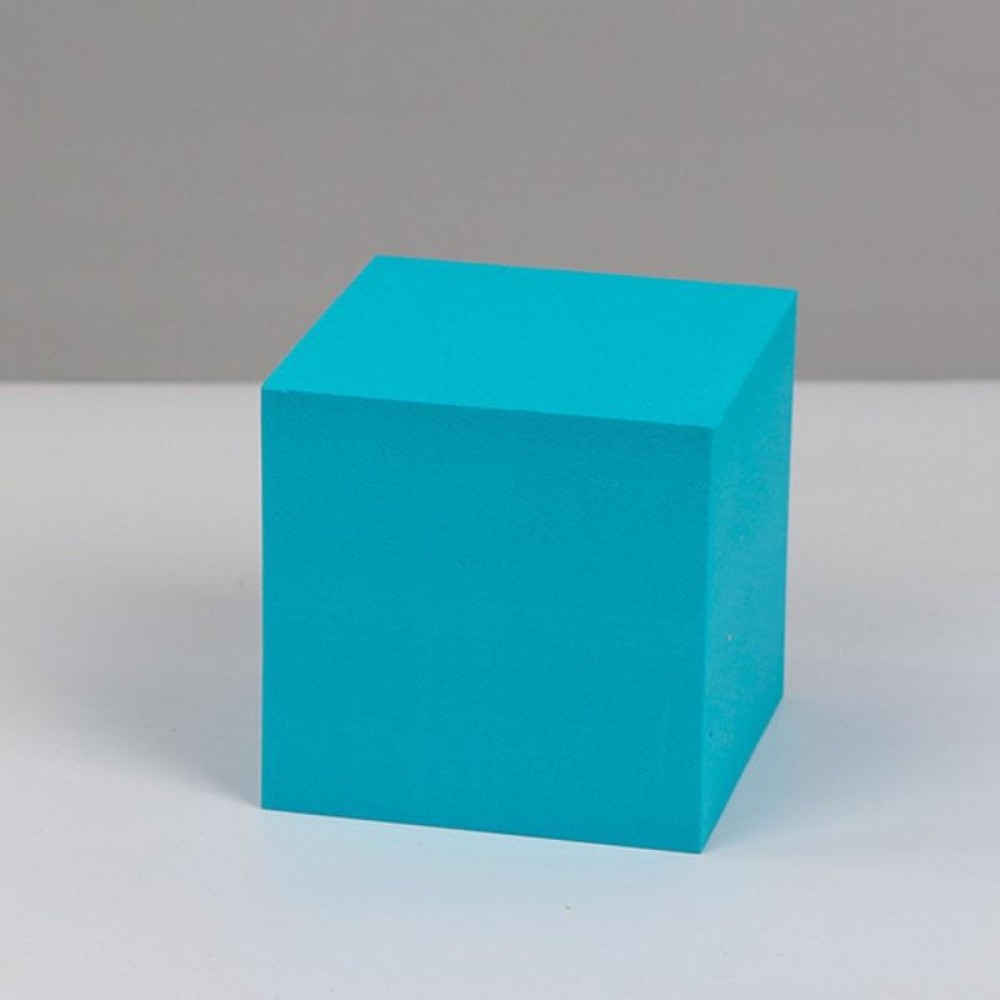 8 PCS Geometric Cube Photo Props Decorative Ornaments Photography Platform, Colour: Small Lake Blue Square