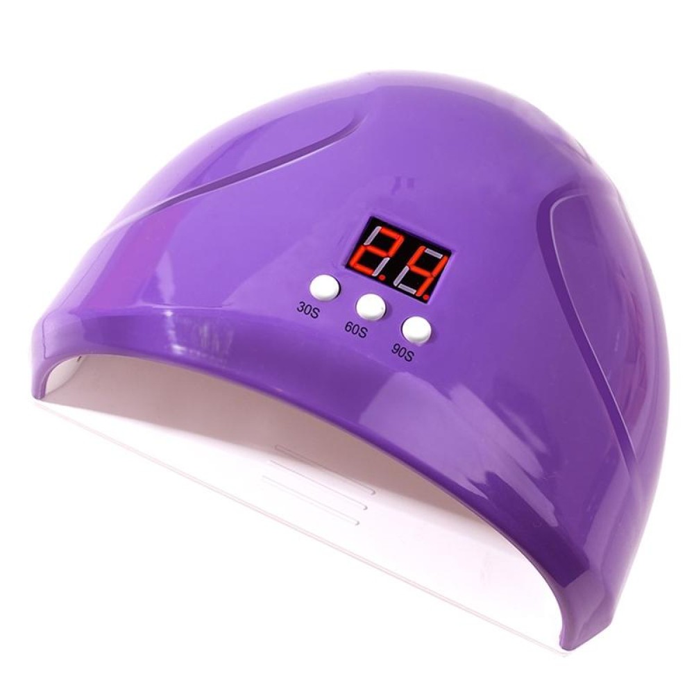 Smart Sensor Nail Phototherapy Lamp Manicure Tool Baking Lamp(Purple)