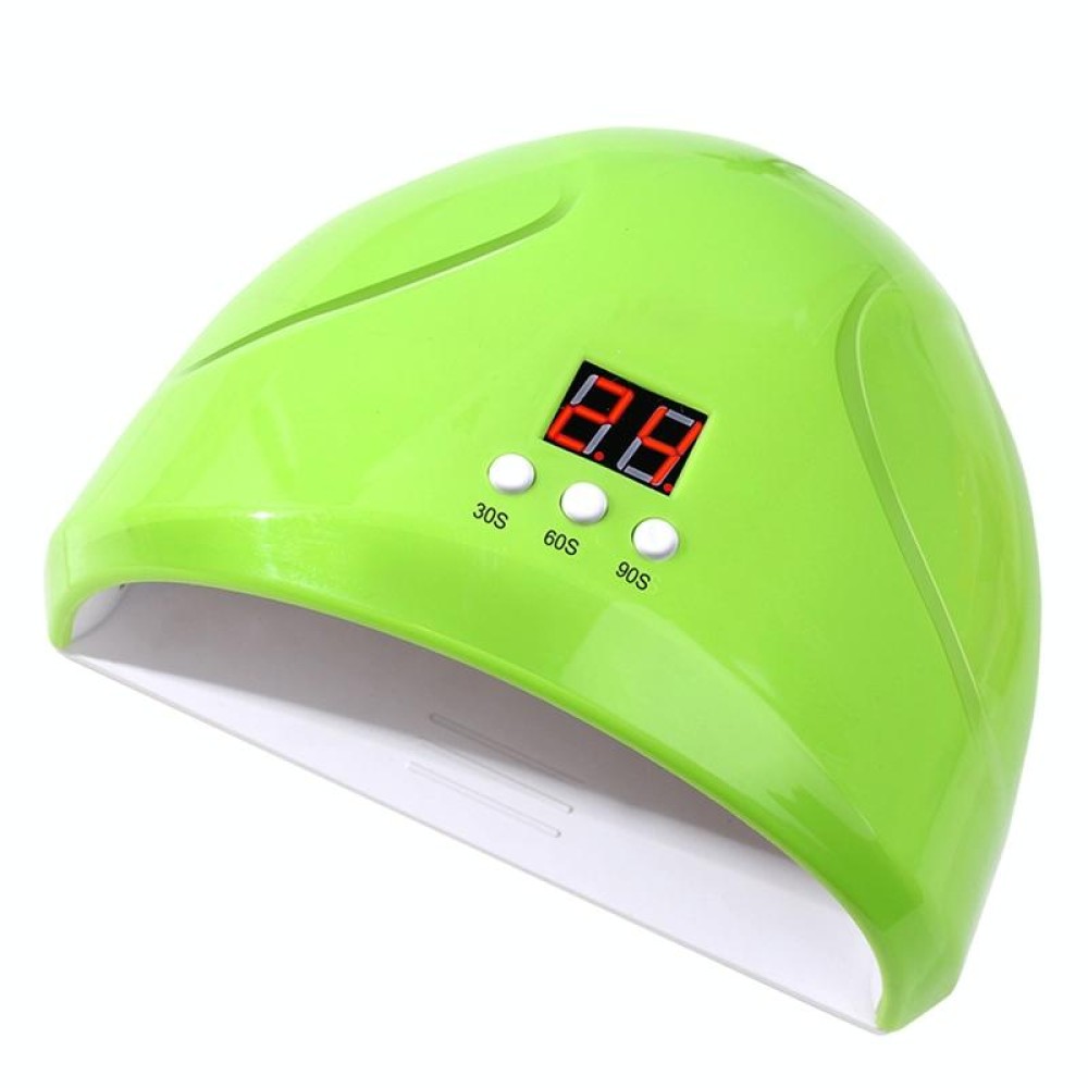 Smart Sensor Nail Phototherapy Lamp Manicure Tool Baking Lamp(Green)