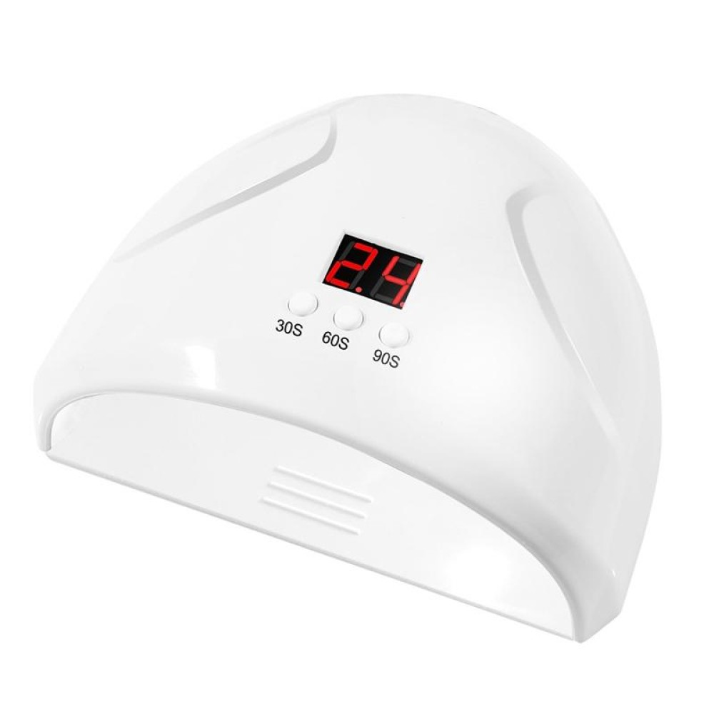 Smart Sensor Nail Phototherapy Lamp Manicure Tool Baking Lamp(White)