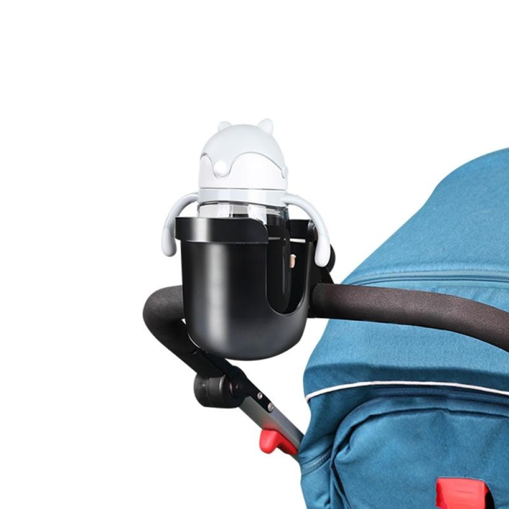 J4037 Baby Stroller Drop Resistant Bottle Holder(Black)