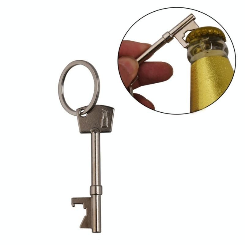 15 PCS Key Shape Keychain Beer Bottle Opener