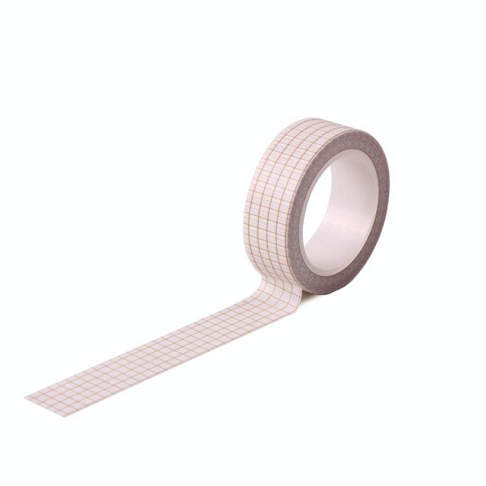 Simple Manual Decorative Stickers Plaid Material Tape(FG-11)