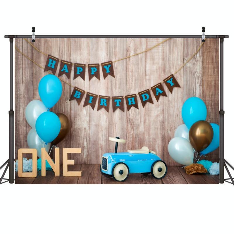 2.1m X 1.5m One Year Old Birthday Photography Background Party Decoration Hanging Cloth(581)