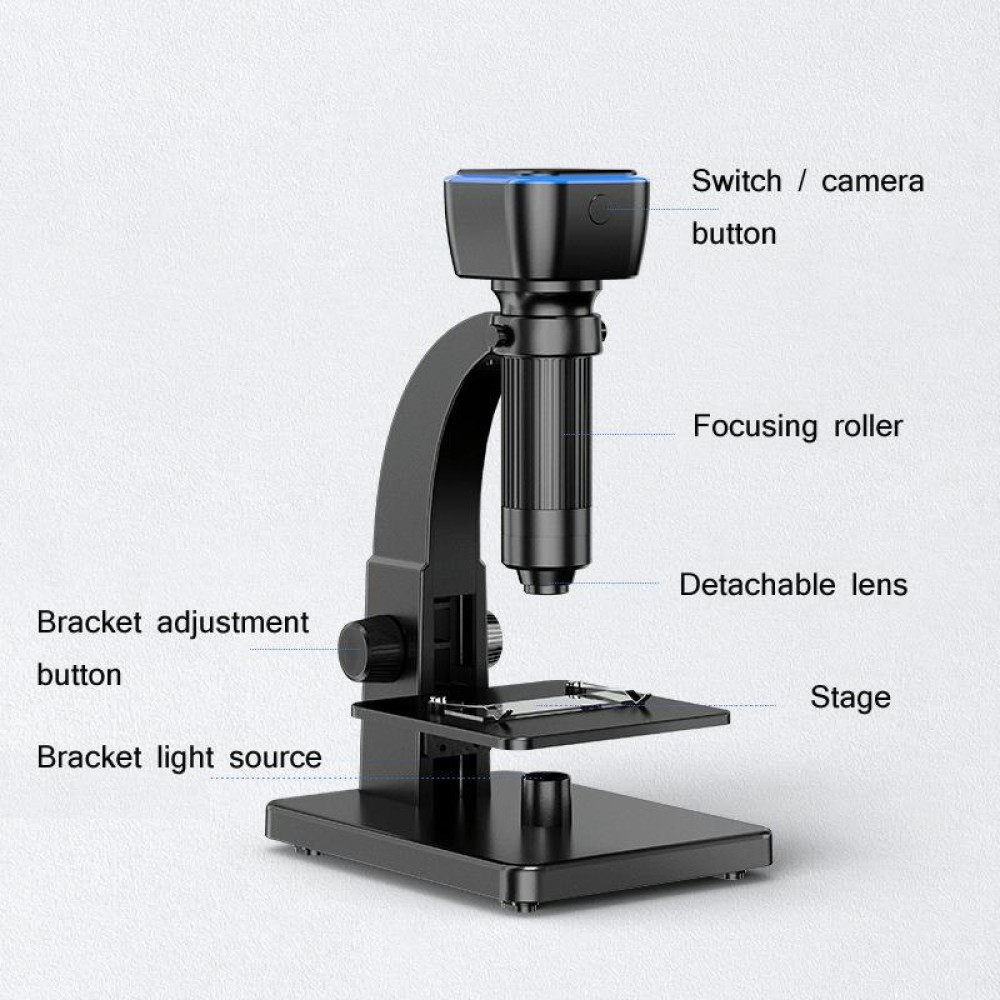 2000X WIFI High Magnification Biological Microscope USB HD Digital Magnifying Glass