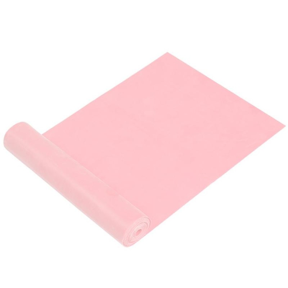 Latex Yoga Stretch Elastic Belt Hip Squat Resistance Band, Specification: 2000x150x0.35mm (Pure Cherry Pink)