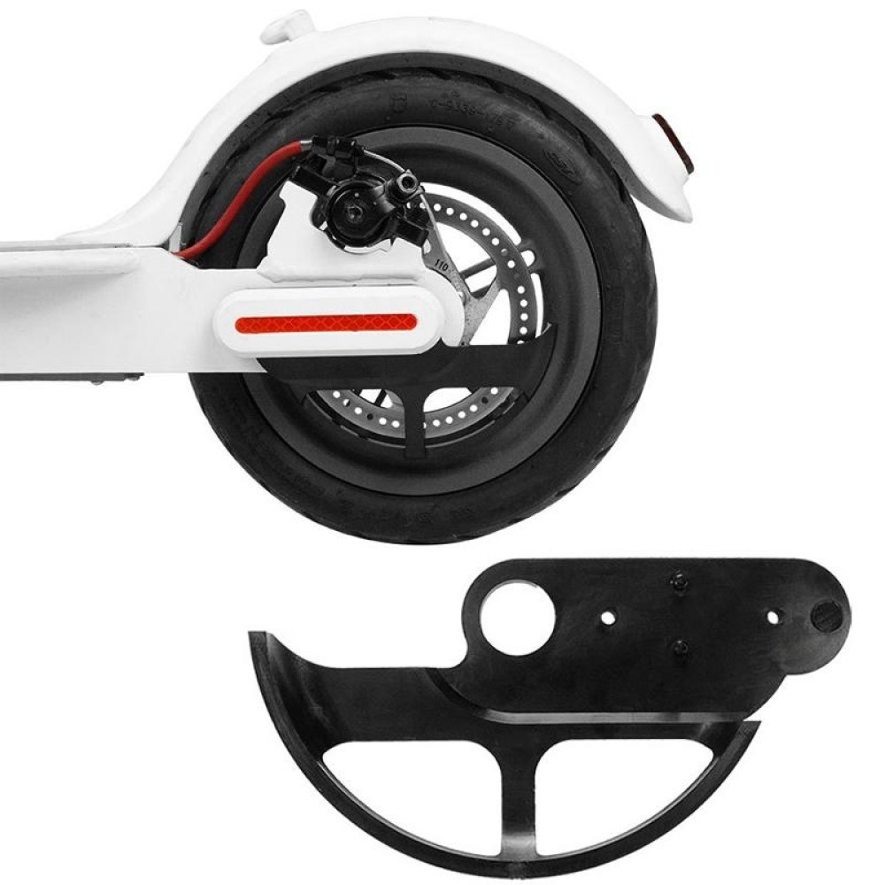 Scooter Brake Protector Disc Brake Disc Protector For Xiaomi Mijia M365 / M365 Pro / 1S( Black)