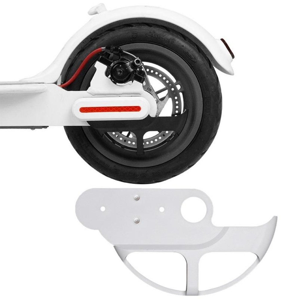 Scooter Brake Protector Disc Brake Disc Protector For Xiaomi Mijia M365 / M365 Pro / 1S(White)