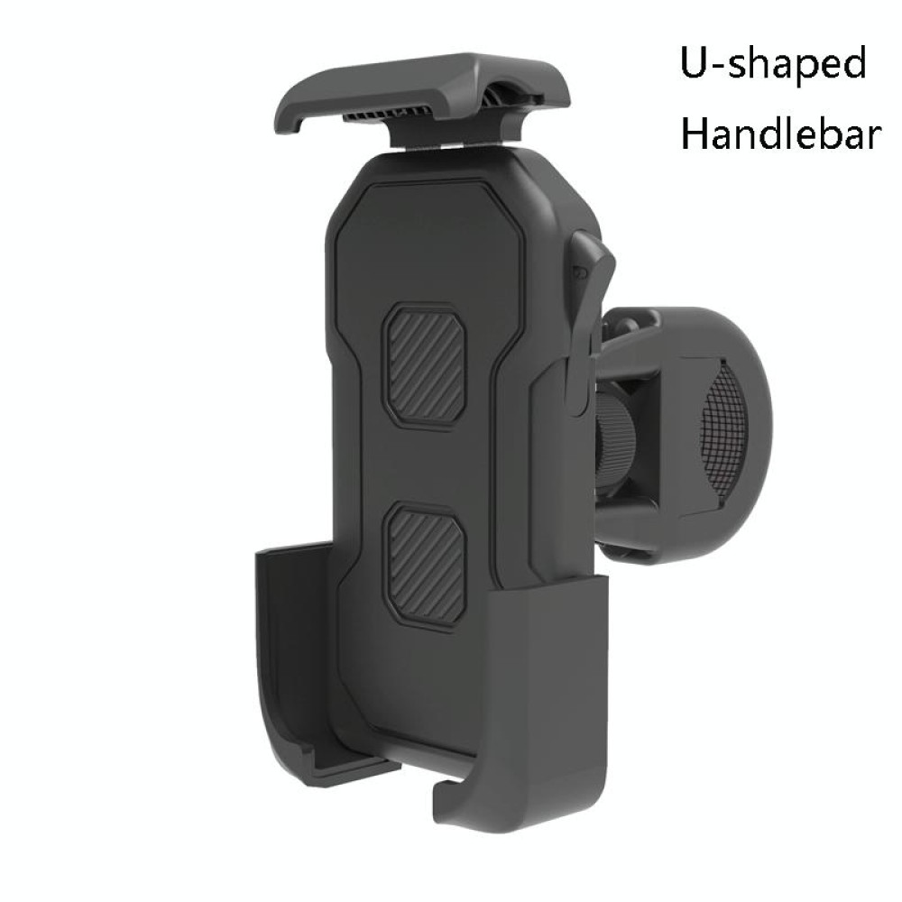 HW-68 Motorcycle Bicycle Navigation Mobile Phone Bracket, Style: U-shaped Handlebar