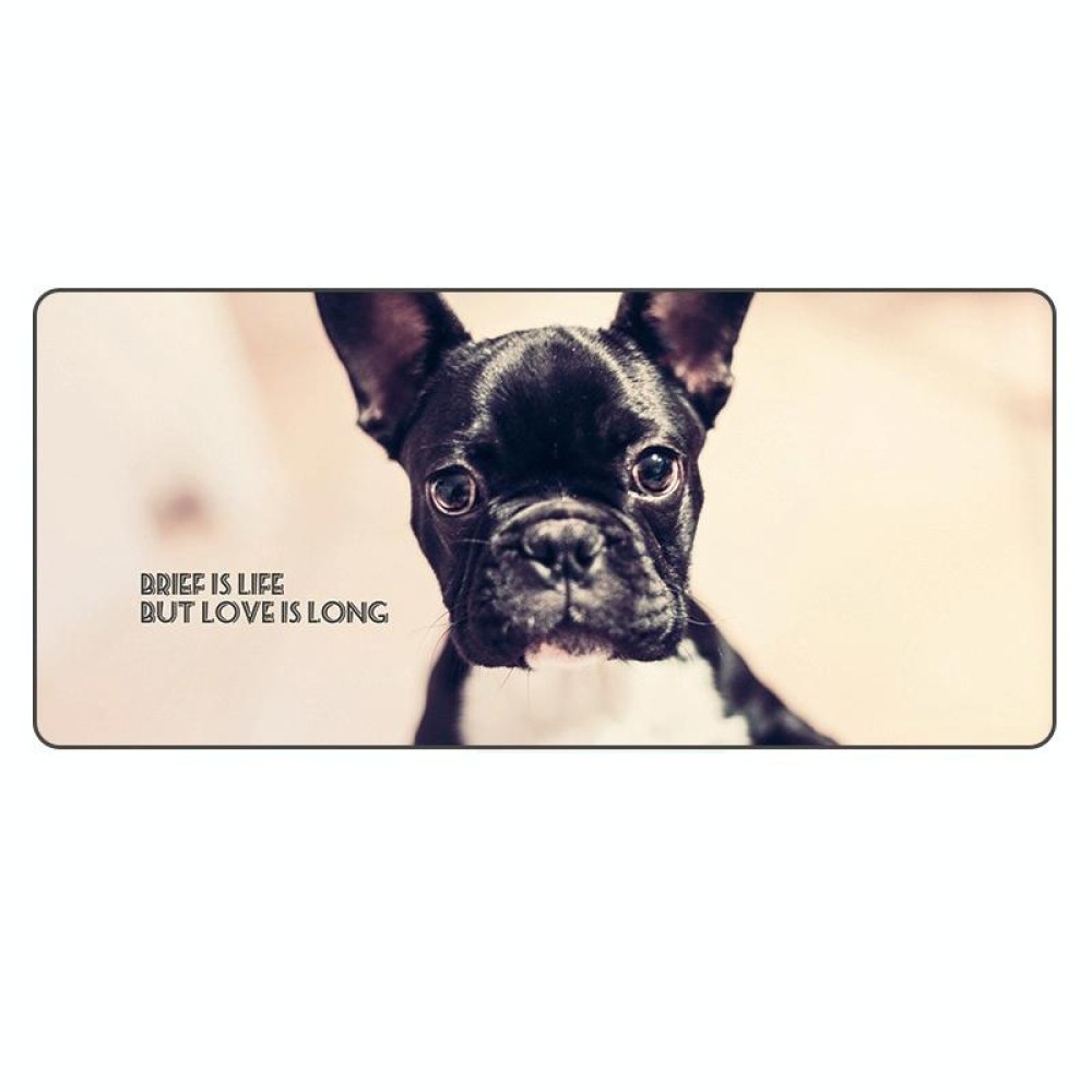 400x900x3mm AM-DM01 Rubber Protect The Wrist Anti-Slip Office Study Mouse Pad( 30)