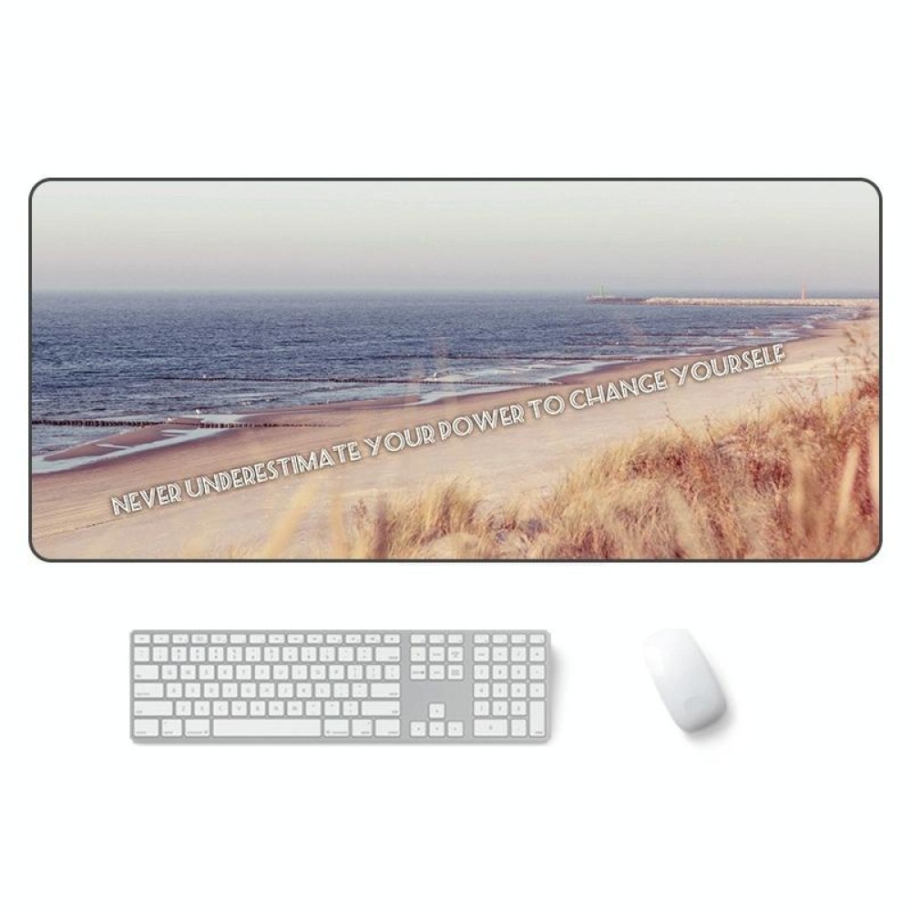 400x900x4mm AM-DM01 Rubber Protect The Wrist Anti-Slip Office Study Mouse Pad(15)