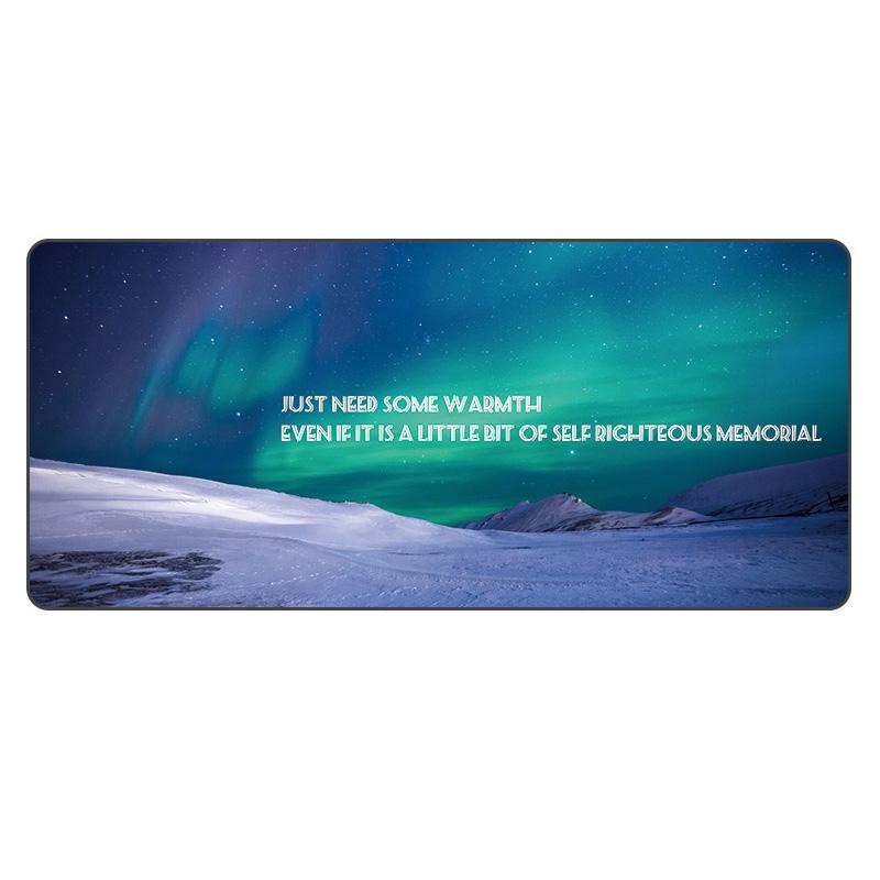 400x900x4mm AM-DM01 Rubber Protect The Wrist Anti-Slip Office Study Mouse Pad( 25)