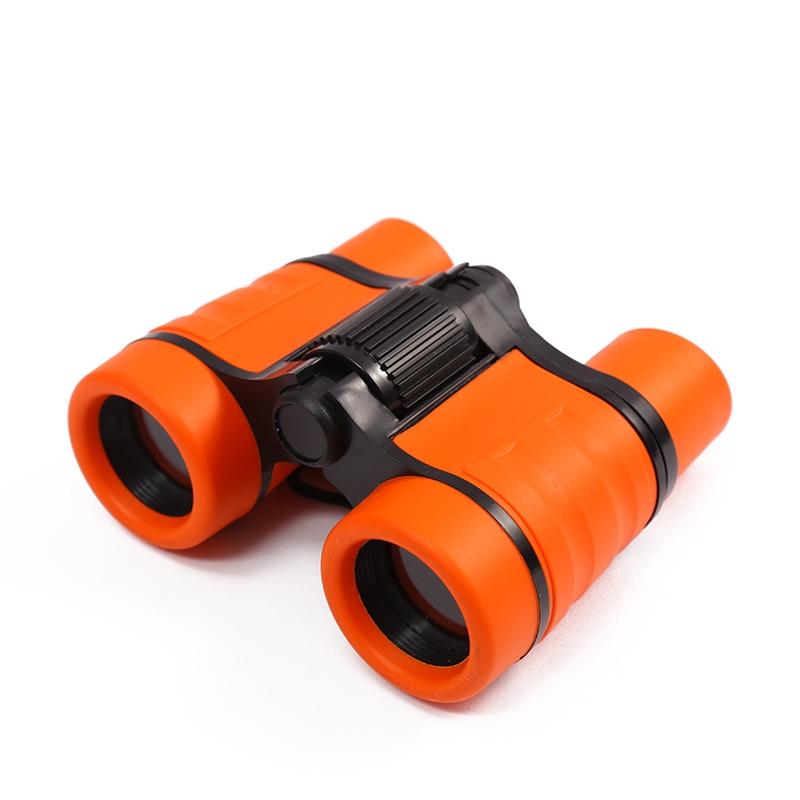 Student Binoculars HD Children Telescope(Orange)