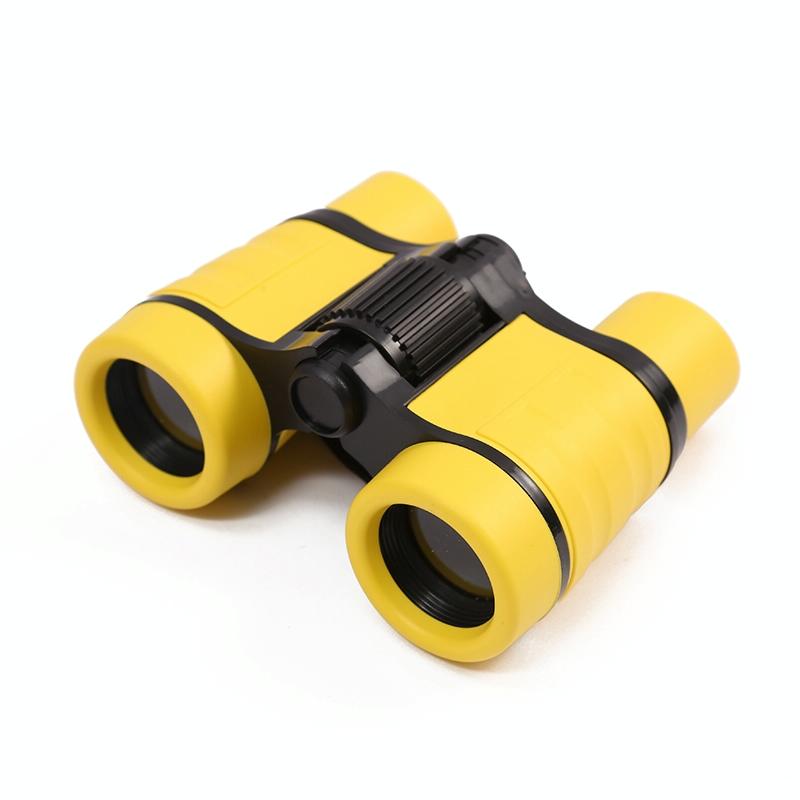Student Binoculars HD Children Telescope(Yellow)