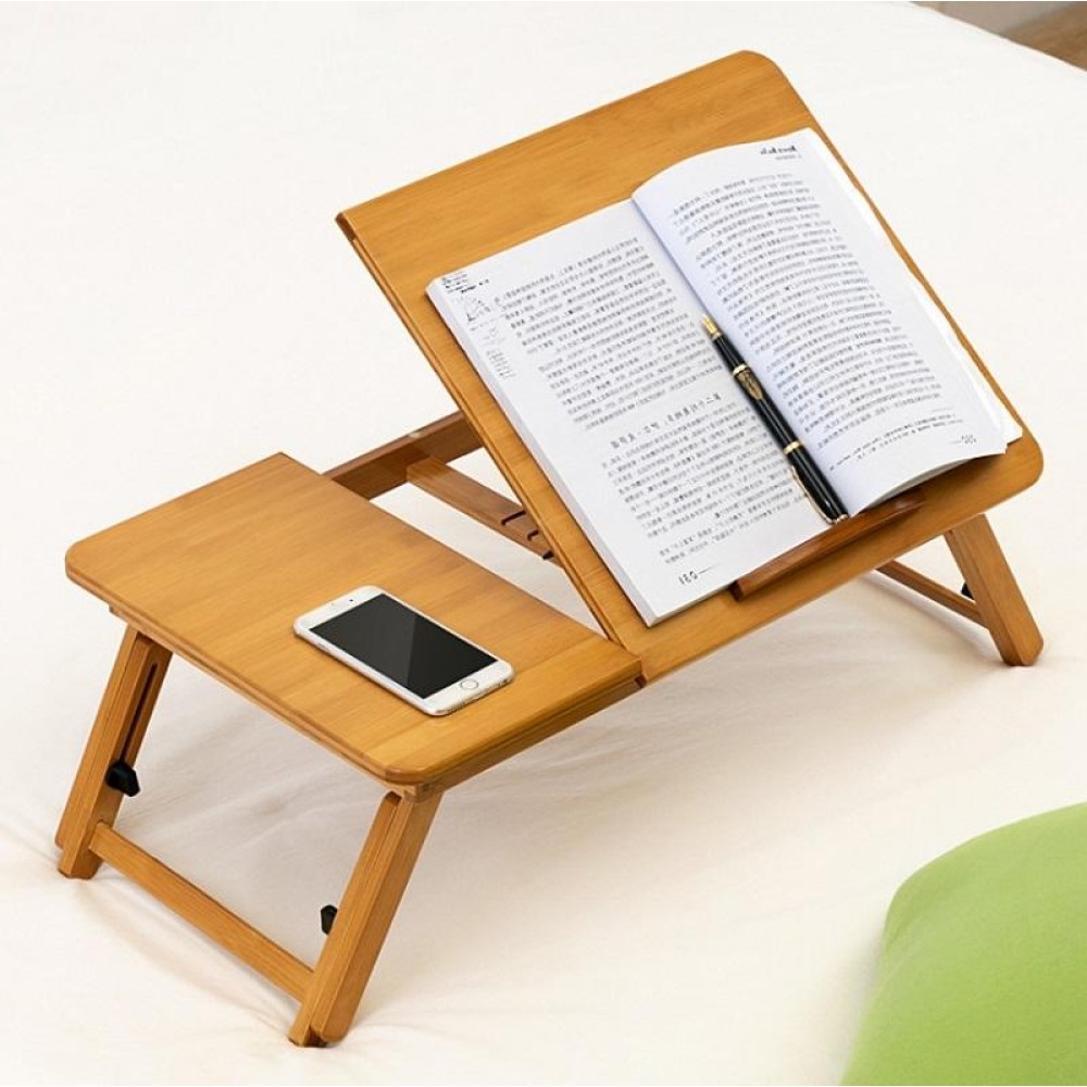 741ZDDNZ Bed Use Folding Height Adjustable Laptop Desk Dormitory Study Desk, Specification: Medium 64cm