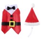 Halloween Christmas Day Pets Dress Up Clothes Pet Funny Clothes, Size: S(SDZ130 Christmas Dress)