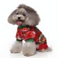 Halloween Christmas Day Pets Dress Up Clothes Pet Funny Clothes, Size: S(SDZ137 Christmas Circle)