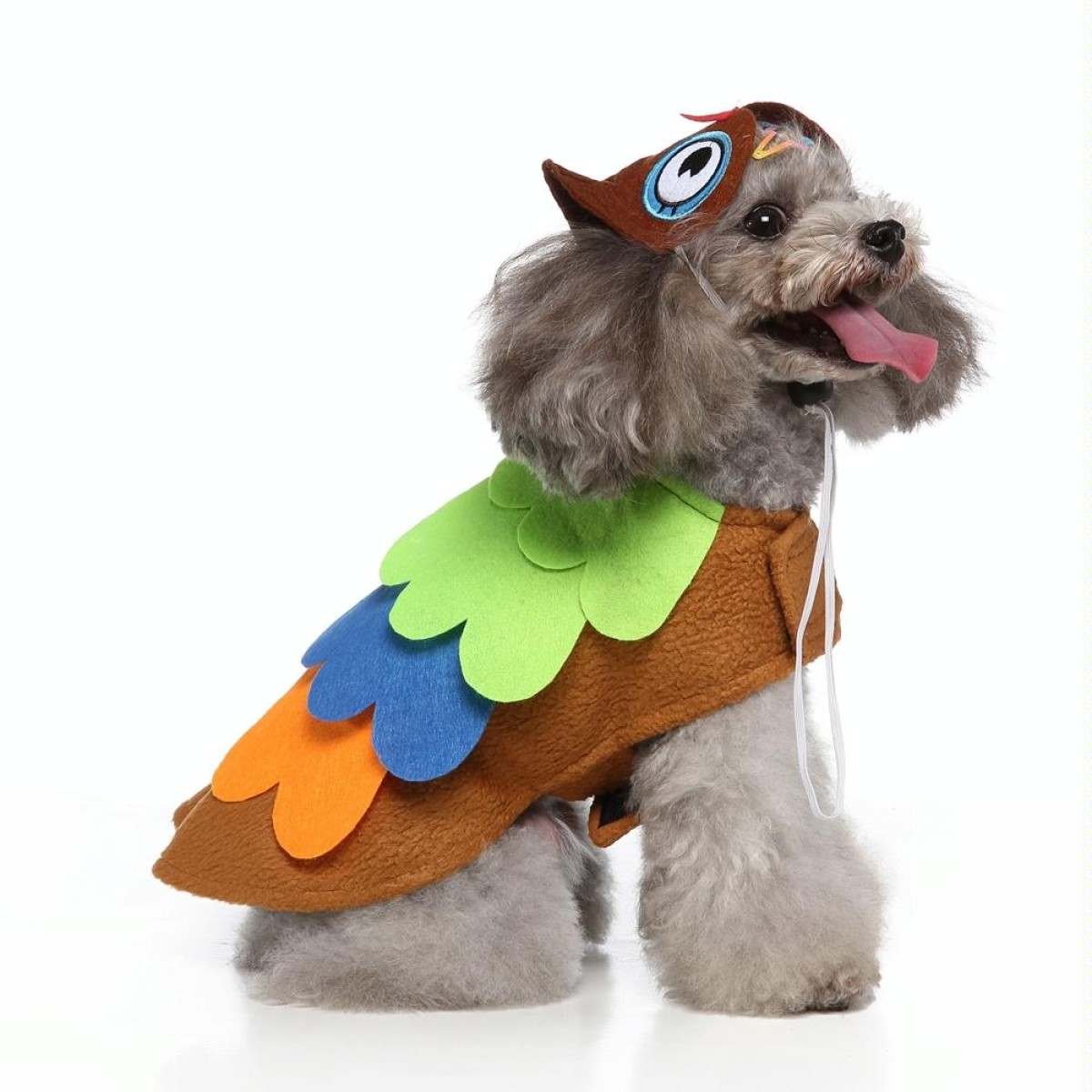 Halloween Christmas Day Pets Dress Up Clothes Pet Funny Clothes, Size: M(SDZ134 Owl)
