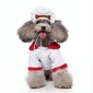 Halloween Christmas Day Pets Dress Up Clothes Pet Funny Clothes, Size: XL(SDZ131 Chef)