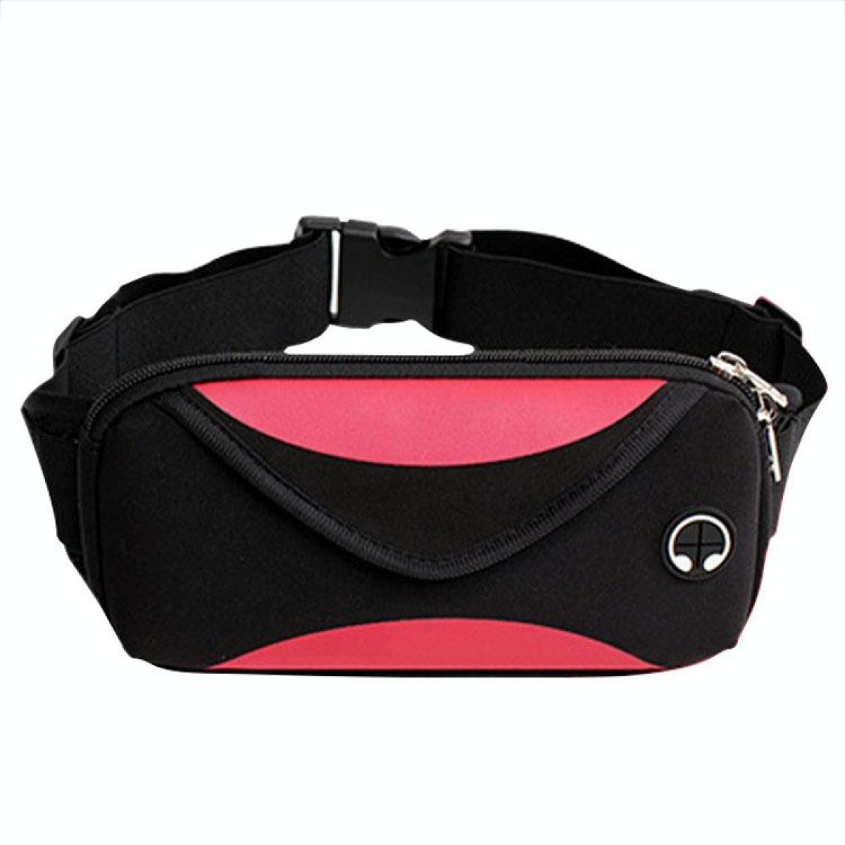 Outdoor Sports Waist Bag Anti-Lost Mobile Phone Bag Running Riding Multifunctional Water Bottle Bag(Red)