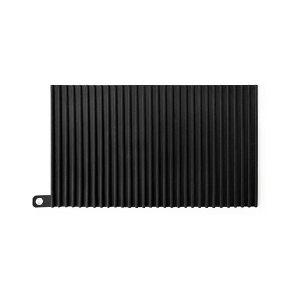 TM19003 Multifunctional Heat Insulation Table Pad Kitchen Drain Mat(Black)