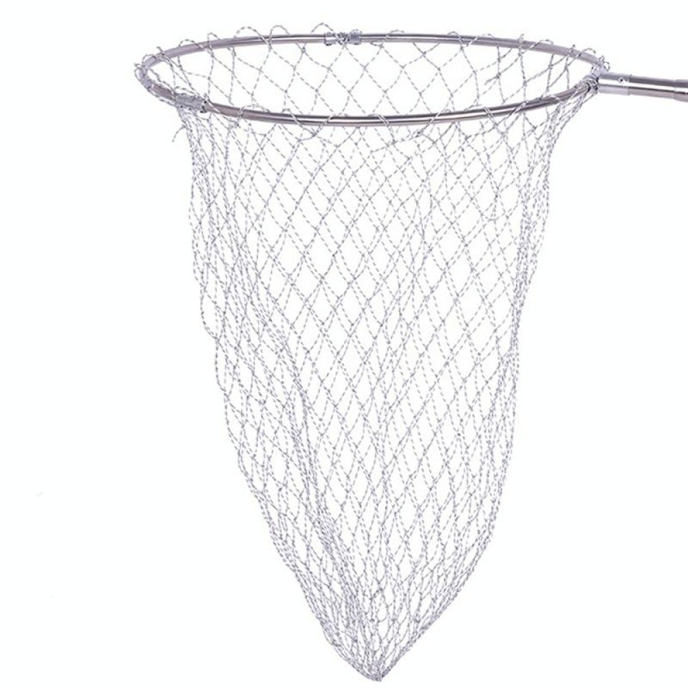Foldable Stainless Steel Dip Net Head Fishing Net, Specification: Solid 45cm Big Mesh