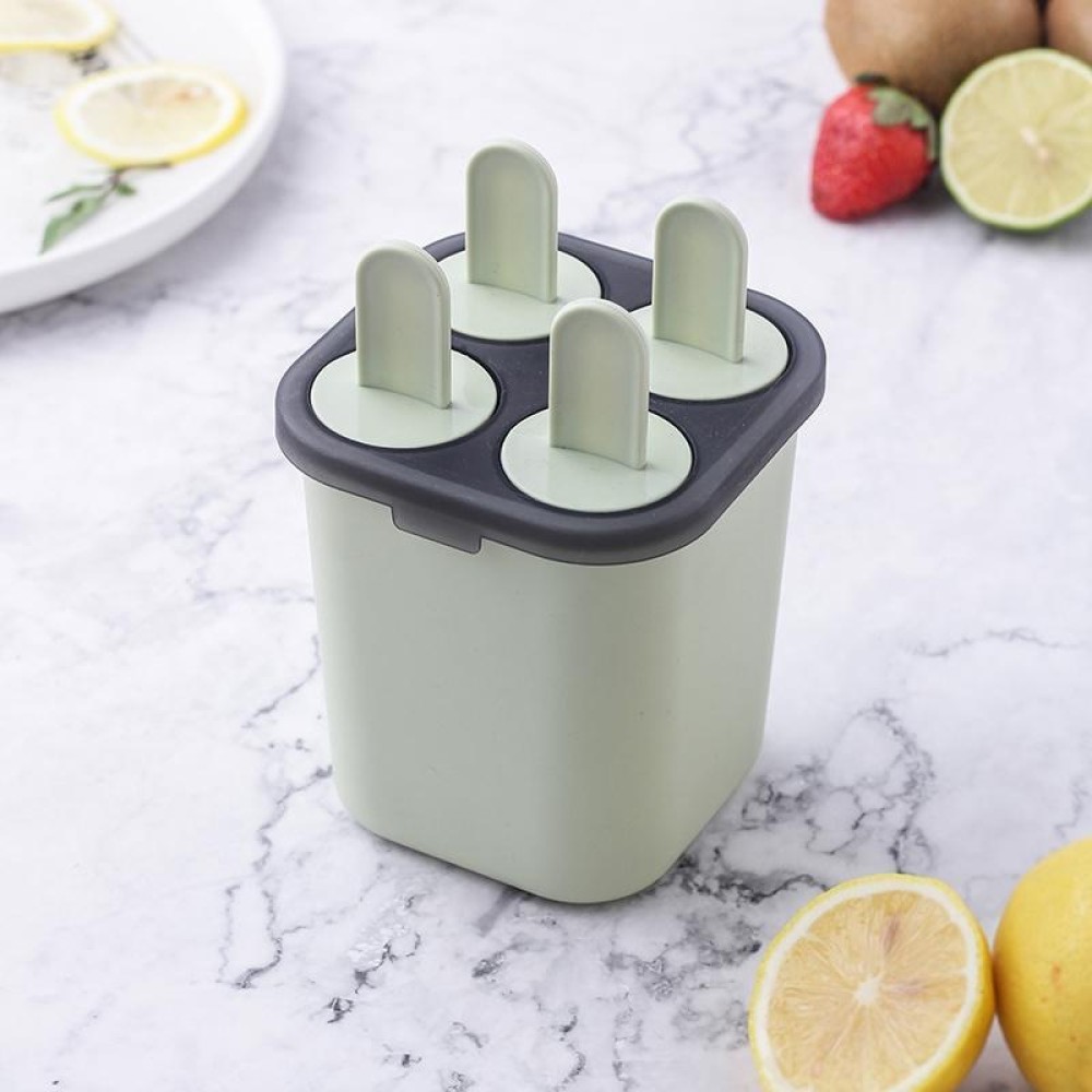 Summer DIY Creative Popsicle Ice Cream Mould Ice Box(Green)
