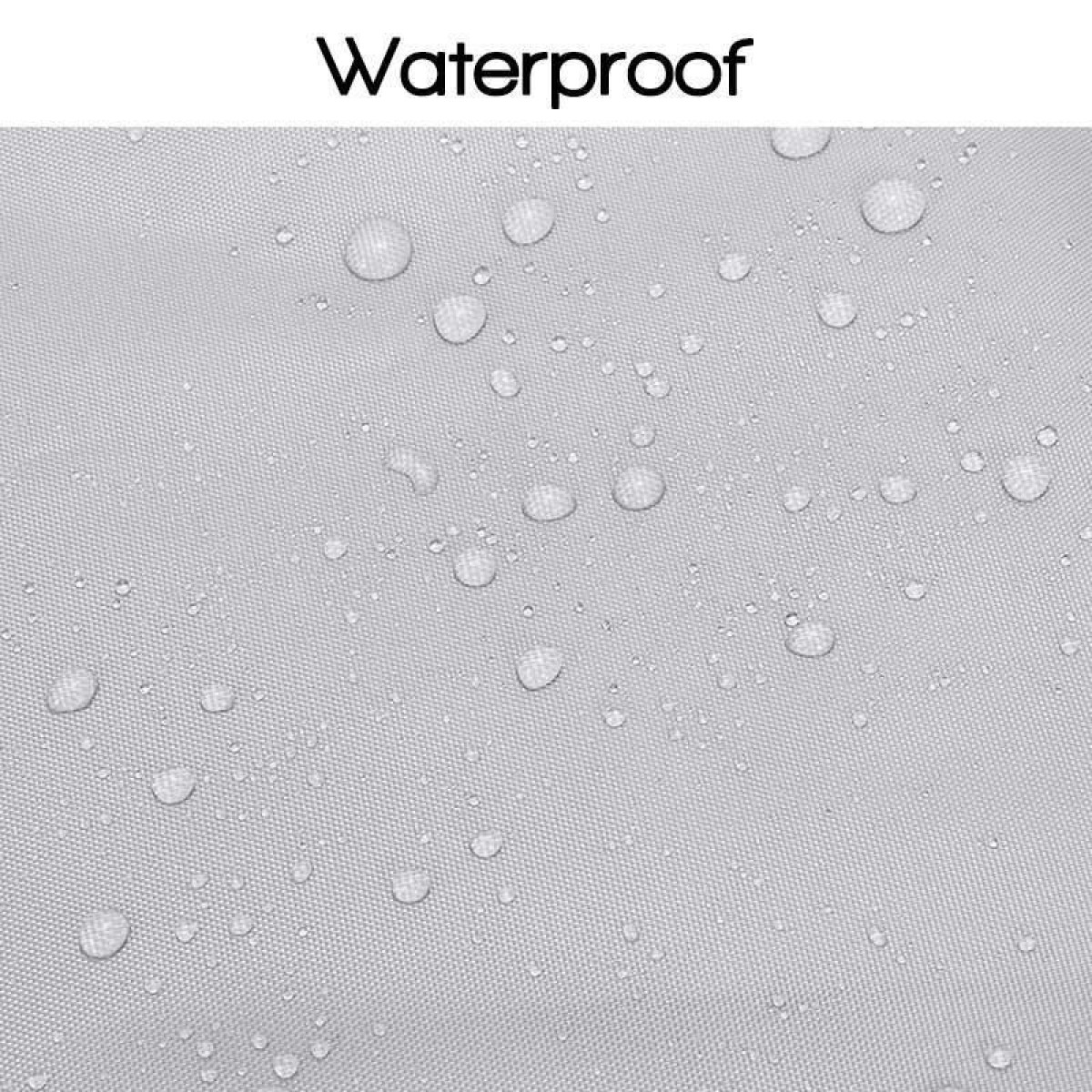 Waterproof Dust-Proof And UV-Proof Inflatable Rubber Boat Protective Cover Kayak Cover, Size: 380x94x46cm(Grey)