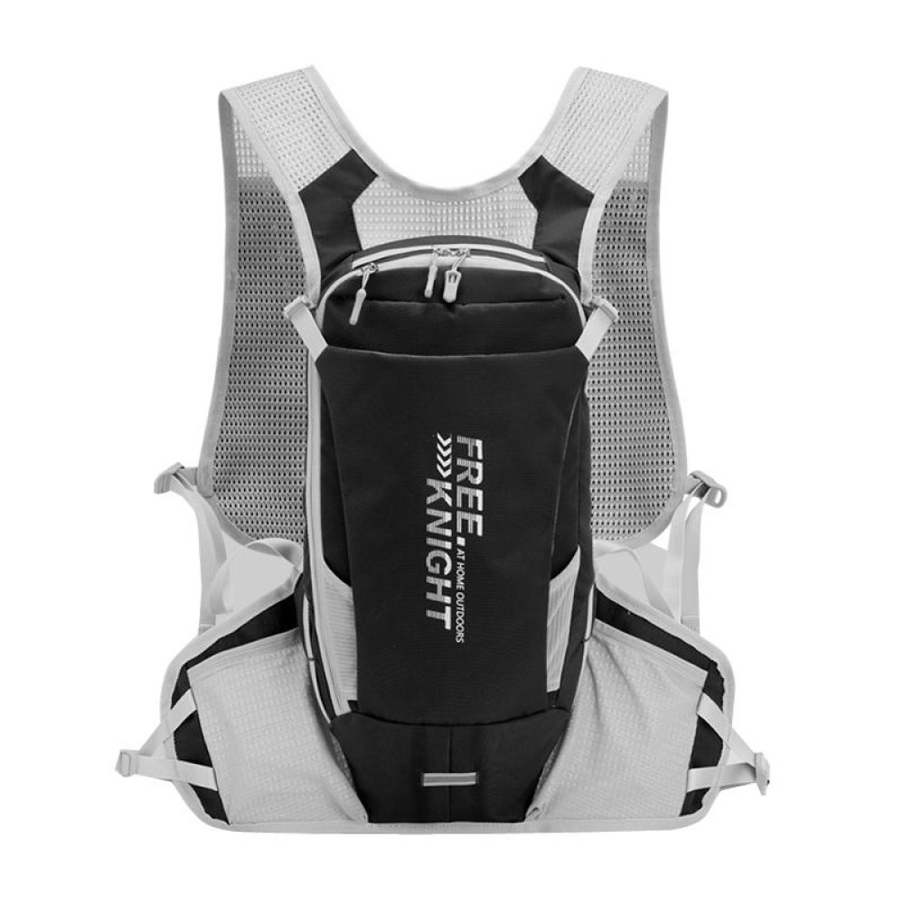 FREE KNIGHT FK0218 12L Cycling Water Bag Vest Hiking Water Supply Equipment Backpack(Black)