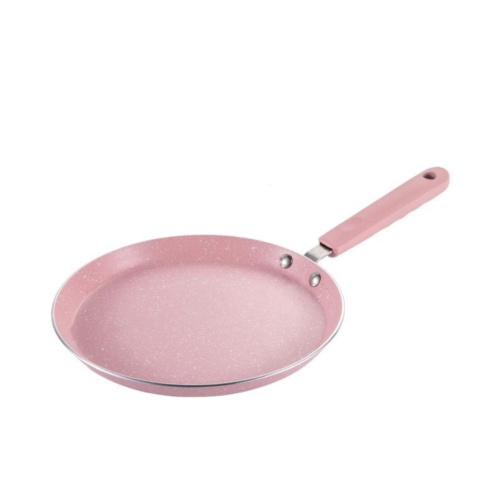Non-Adhesive Pan Cake Crust Omelette Breakfast Pancake Pan, Colour: Pink 6 inch