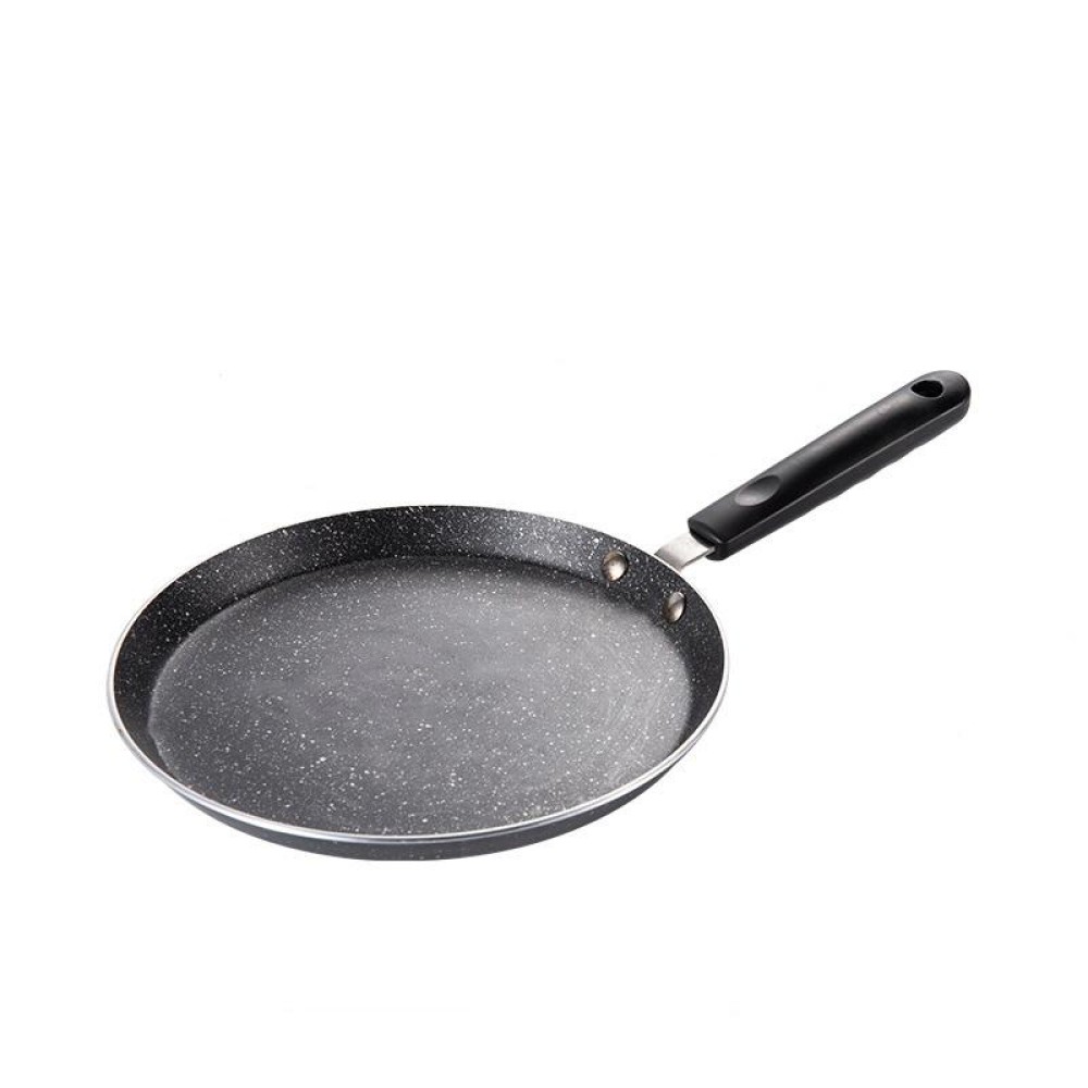 Non-Adhesive Pan Cake Crust Omelette Breakfast Pancake Pan, Colour: Black 8 inch