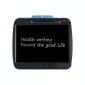 9 Inch Charging LCD Copy Writing Panel Transparent Electronic Writing Board, Specification: Colorful Lines (Black)