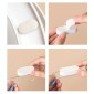 3 PCS F168801  Household Toilet Viscose Toilet Lid Lifter Remover Handle(White Grey)