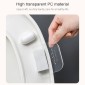 FY-J109 Toilet Cover Handle Home No Dirty Hand Toilet Lift Lid Tool(Red Wine)
