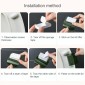 FY-J109 Toilet Cover Handle Home No Dirty Hand Toilet Lift Lid Tool(Transparent)
