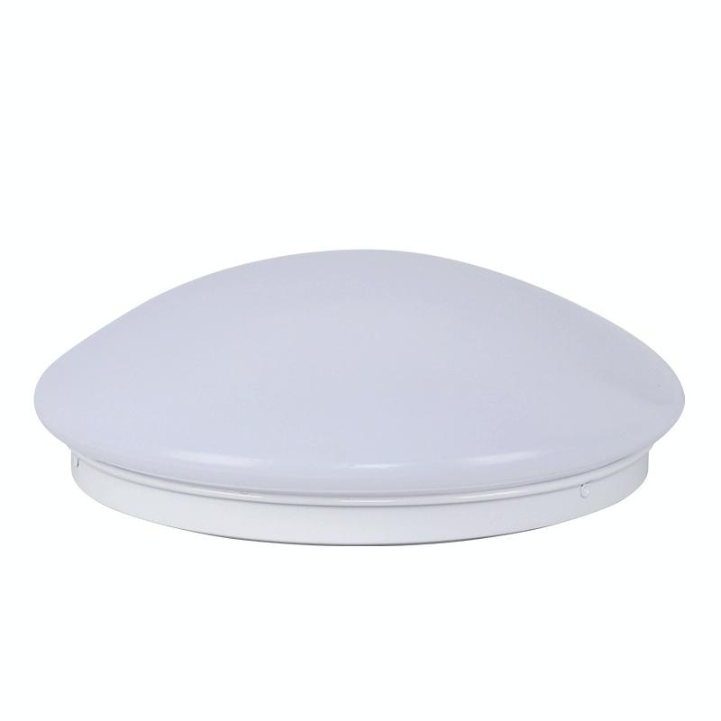 LED Sound Light Control Ceiling Lamp Round Corridor Intelligent Sensor Lamp, Power source: 18W 350mm(White)