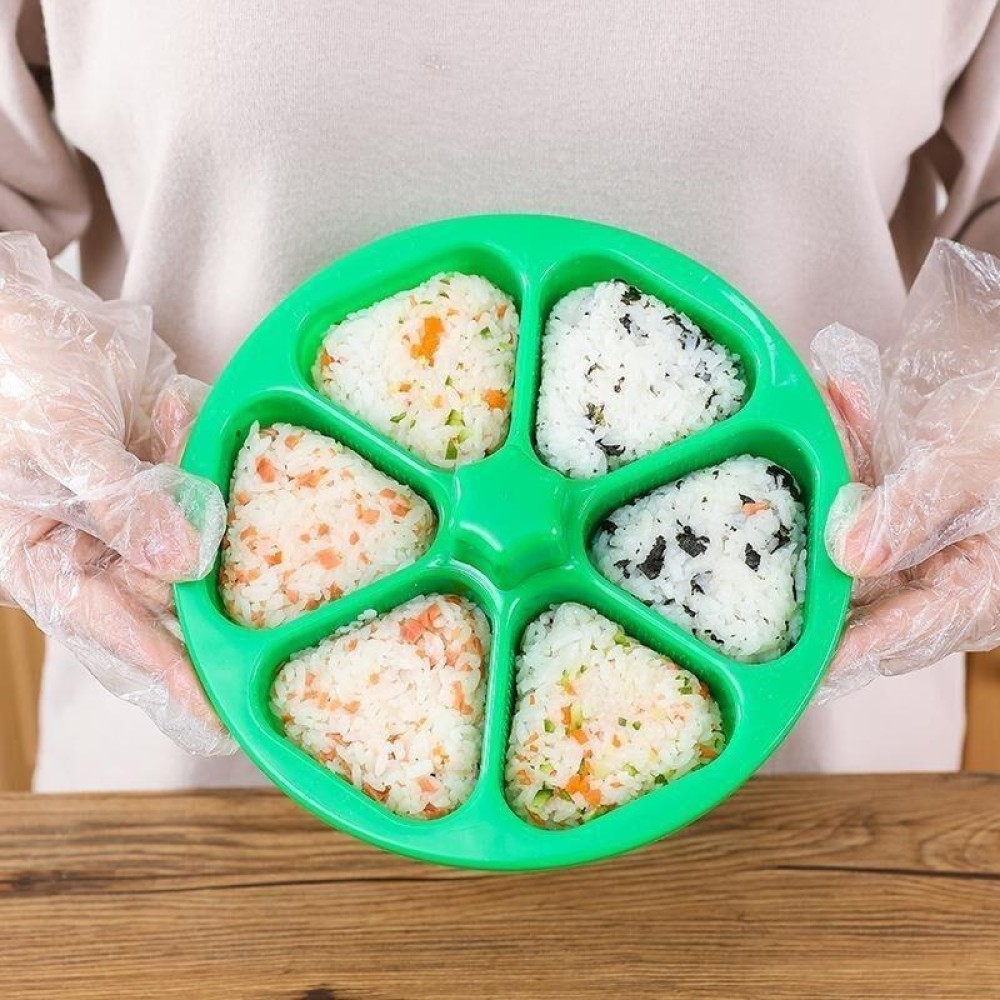 6 In 1  Sushi Triangle Rice Ball Bento Box Mould