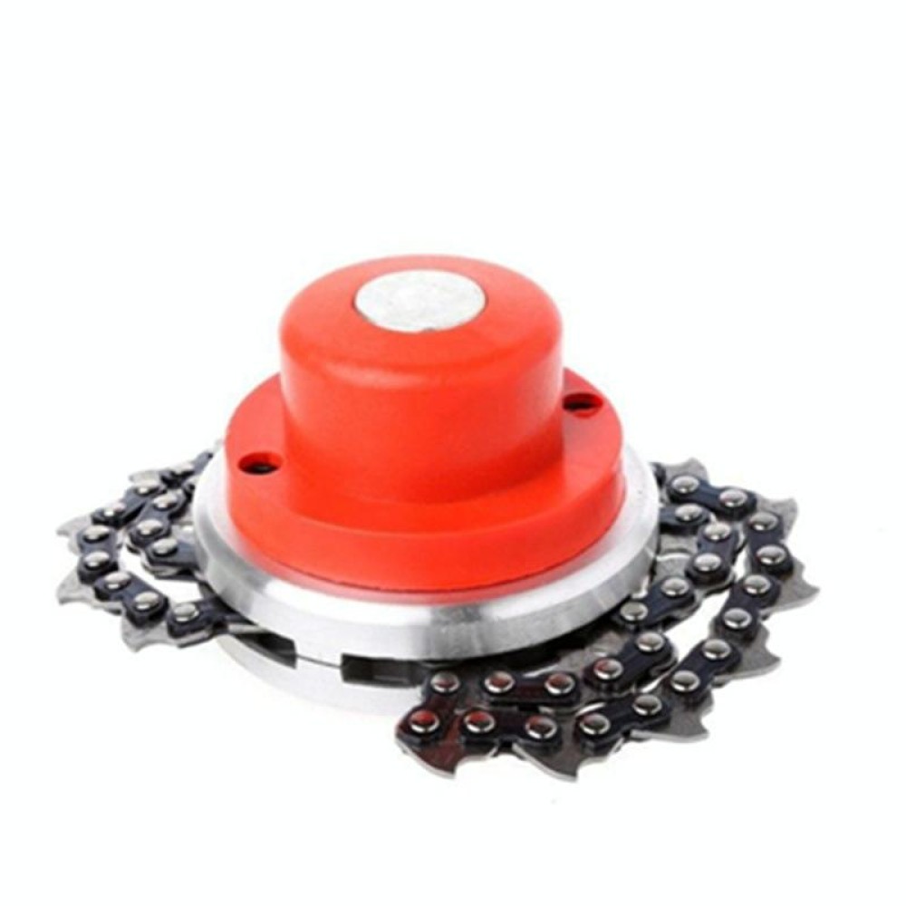 Universal  Lawn Mower Chain Grass Trimmer Head For Garden Trimmer Grass Cutter Spare Parts, Specification: Red