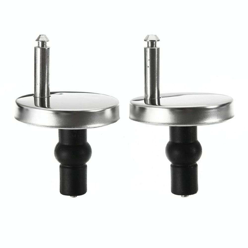 1 Pair 3903 Zinc Alloy Toilet Seat Hinge Installation Nut Quick Release Installation Screw(Toilet Cover Accessories)