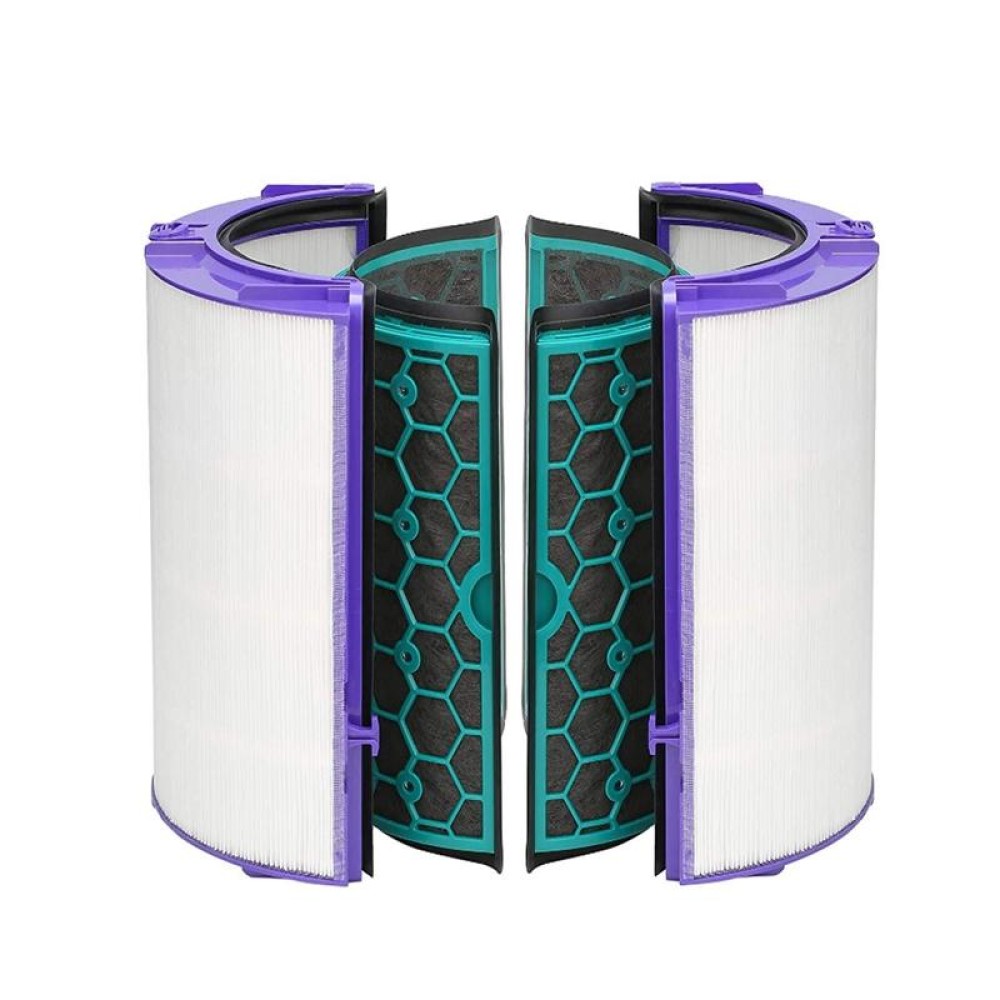 Air Purifier Filter Accessories For Dyson TP04 / DP04 / HP04，Specification： 1 set Filter + 1 Set Activated Carbon
