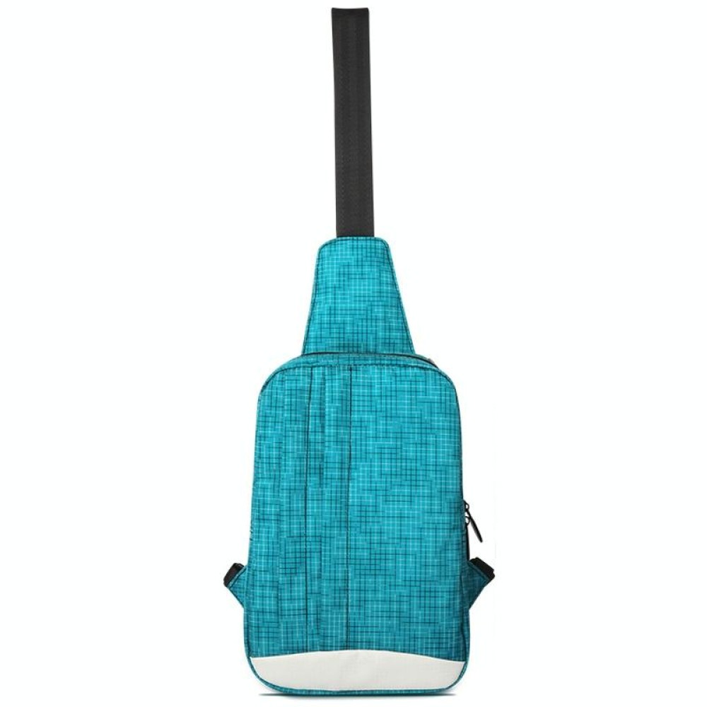 Waterproof Shoulder Messenger Bag Outdoor Chest Bag(Blue)