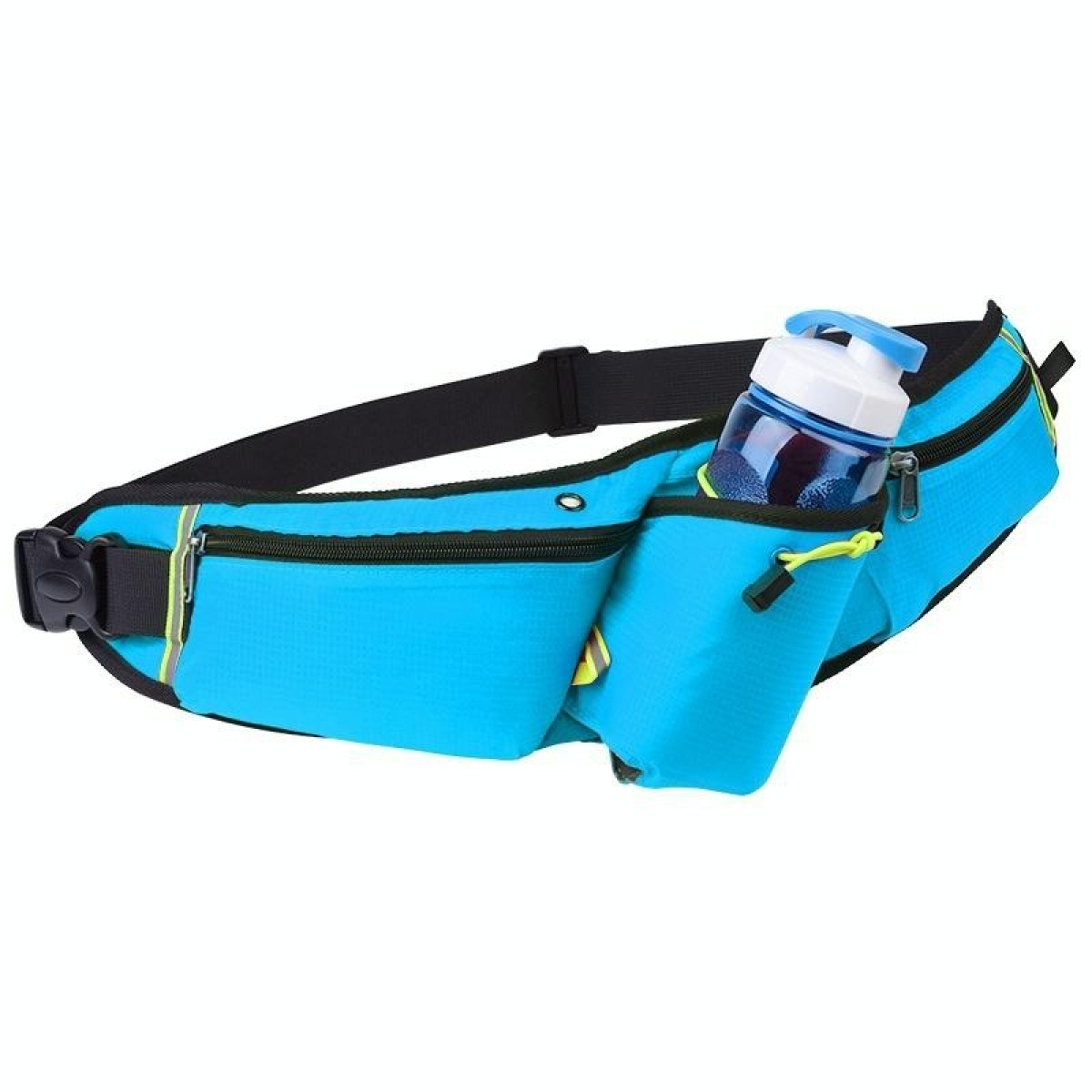 Outdoor Sports Water Bottle Waist Bag Multifunctional Fitness Running Mobile Phone Invisible Waist Bag(Blue)
