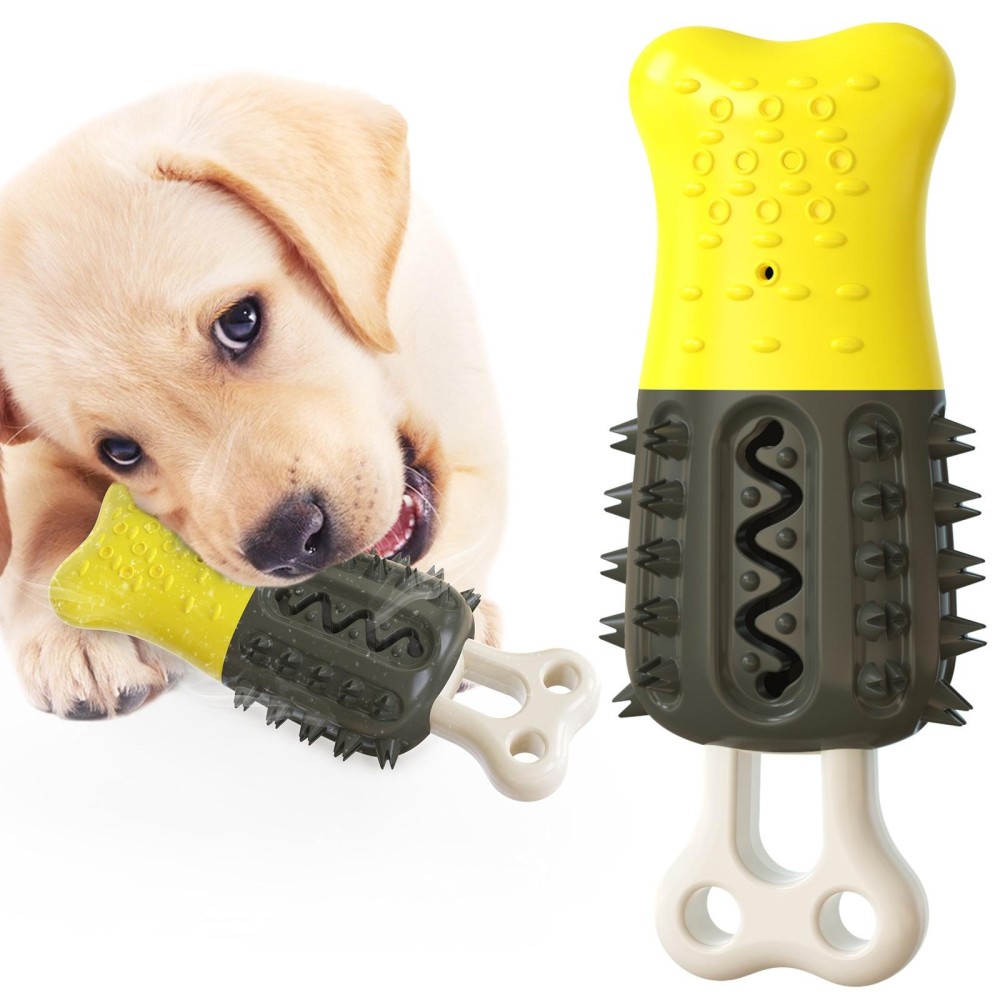 Dog Molars Teeth Stick Chewing Dog Toothbrush To Cool Down Popsicle Toy(Popular Color Matching)