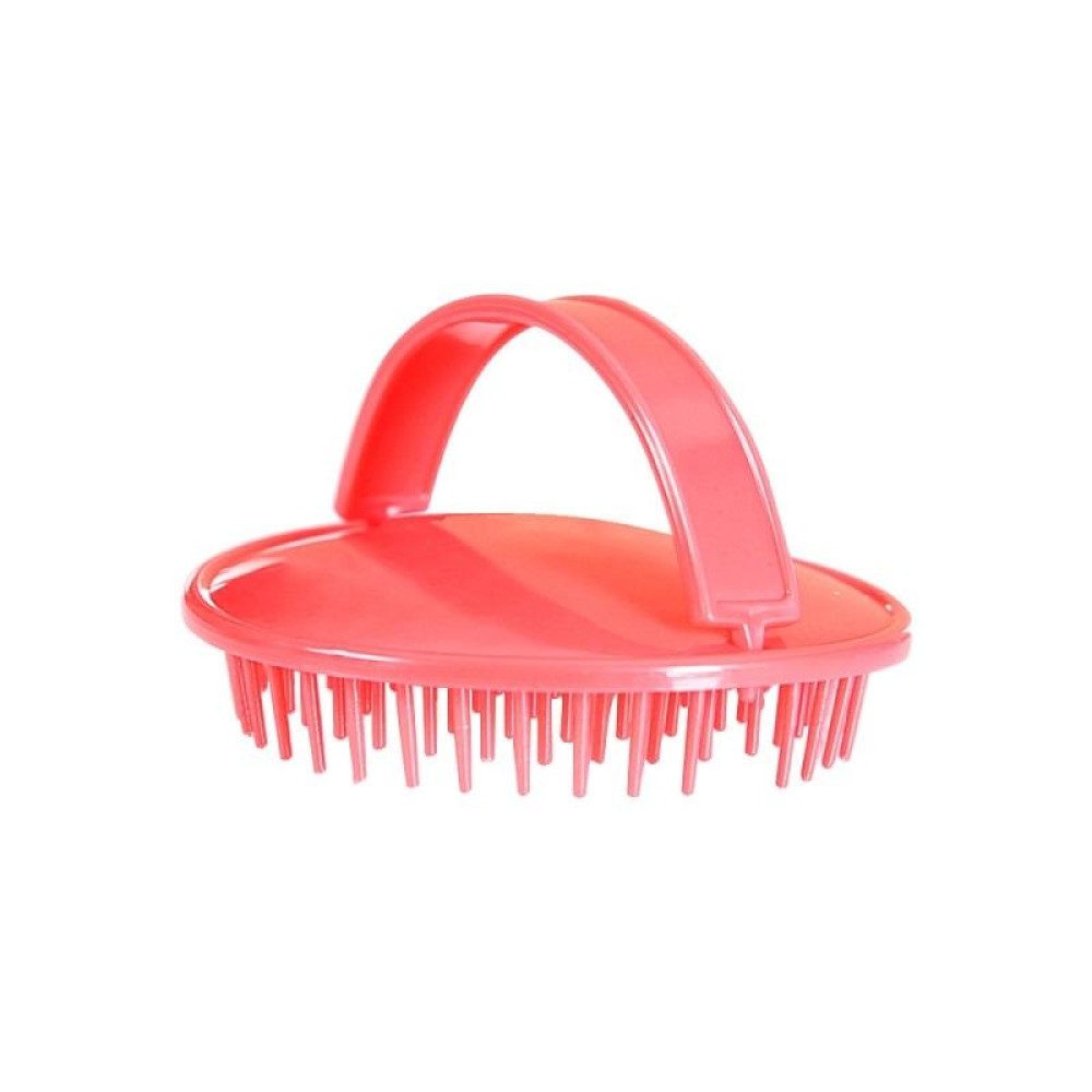 10 PCS Head Itching Massage Brush Household Scalp Cleaning Brush(Red)
