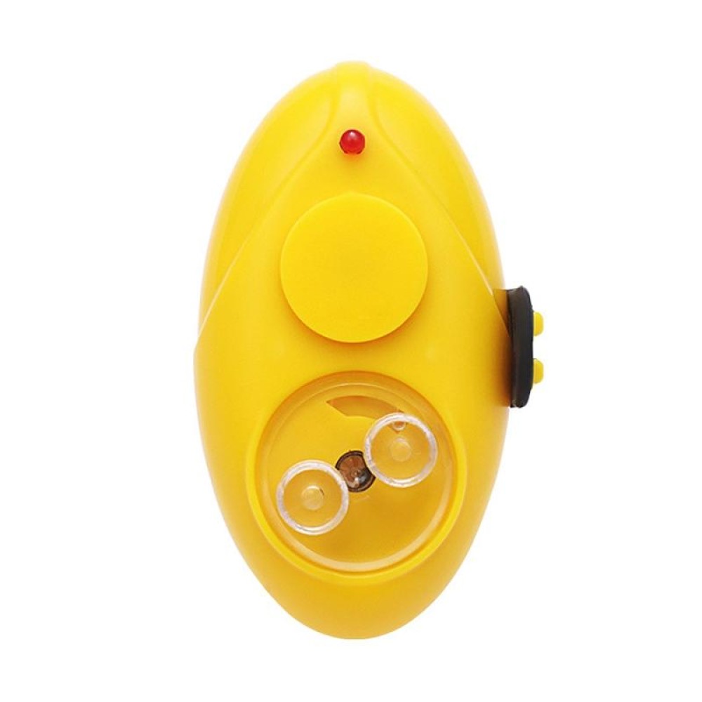 Luminous High-Sensitivity Fishing Electronic Alarm Automatic Induction Waterproof Bell For Fish Hook(Yellow)