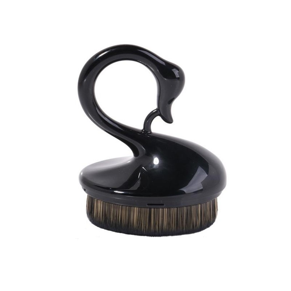Little Swan Multifunctional Makeup Brush Non-Marking Magic Foundation Brush Washing Brush(Black)