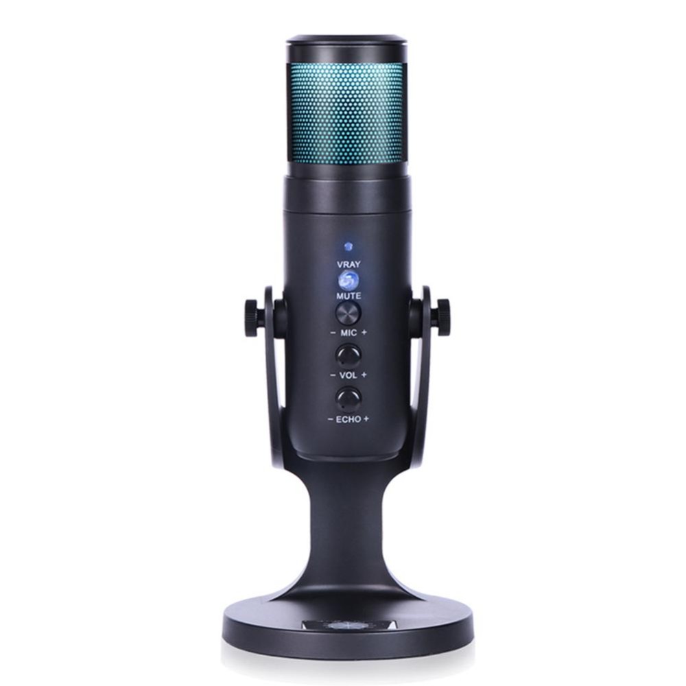 JD-950 RGB Colorful Ambient Light Condenser Microphone